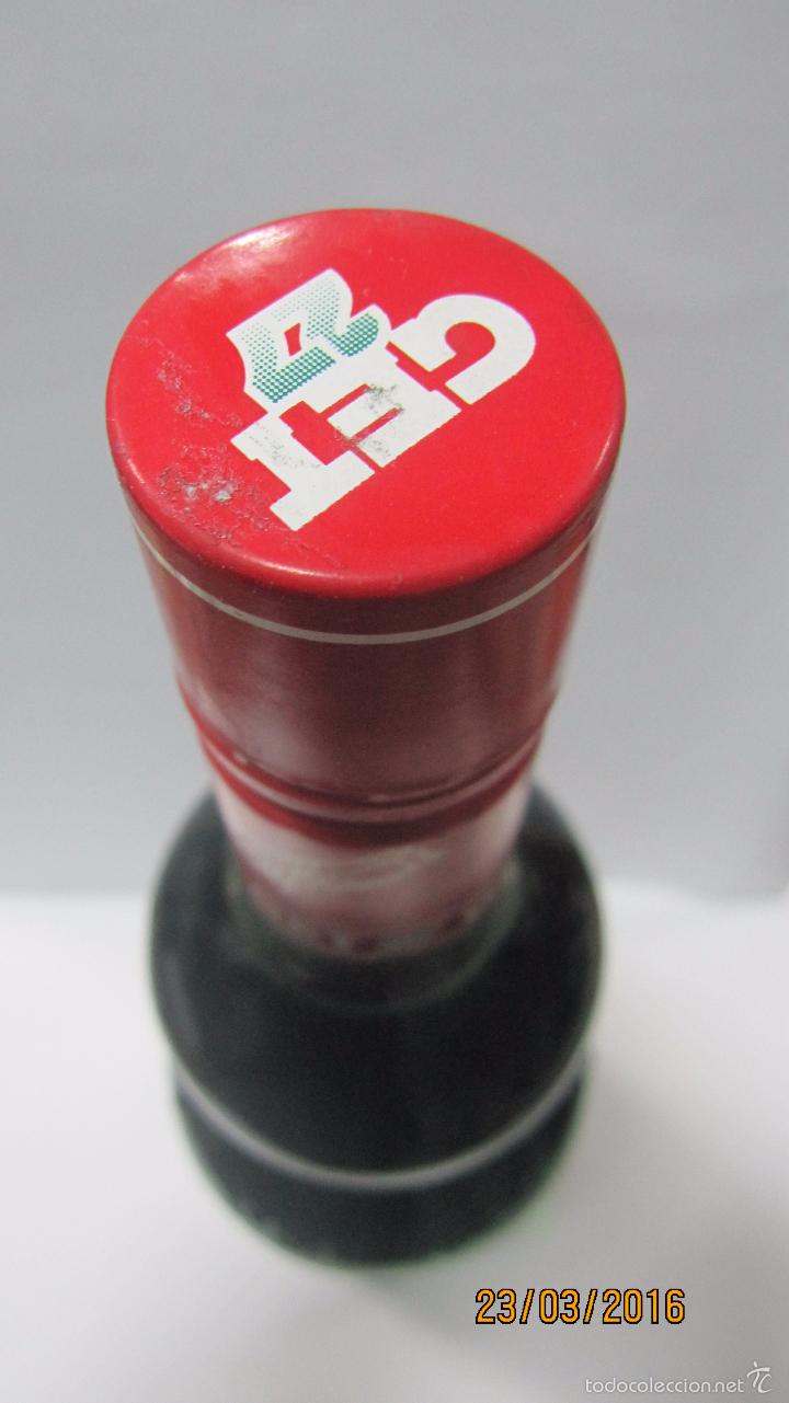 Coleccionismo de vinos y licores: BOTELLA DE PIPPERMINT. GET 27. 30CM - Foto 3