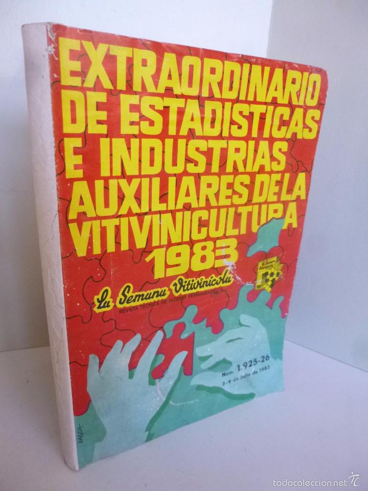 Coleccionismo de vinos y licores: REVISTA LA SEMANA VITIVINICOLA 1925 1926. JULIO 1983 EXTRAORDINARIO INDUSTRIAS AUXILIARES VITIVINICU