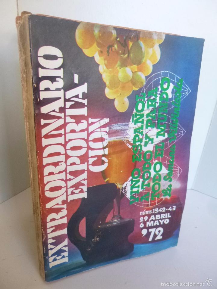 Coleccionismo de vinos y licores: REVISTA LA SEMANA VITIVINICOLA 1342 1343. ABRIL 1972 EXTRAORDINARIO DE EXPORTACI&Oacute;N