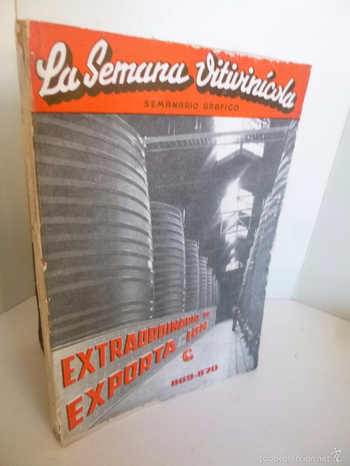 Coleccionismo de vinos y licores: REVISTA LA SEMANA VITIVINICOLA 869 870. ABRIL 1963 EXTRAORDINARIO DE EXPORTACI&Oacute;n