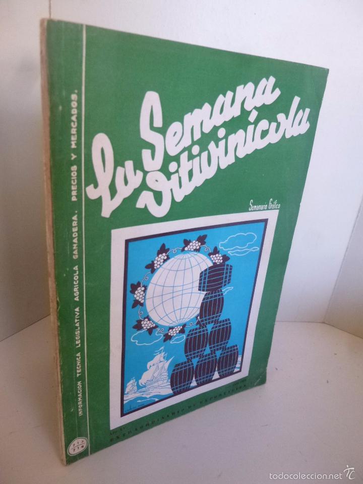 Coleccionismo de vinos y licores: REVISTA LA SEMANA VITIVINICOLA 713 714. ABRIL 1960 EXTRAORDINARIO DE EXPORTACI&Oacute;N