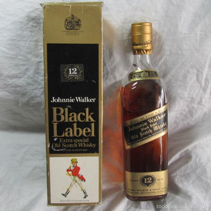 Botella 0,75 l johnnie walker black label extra - Vendido