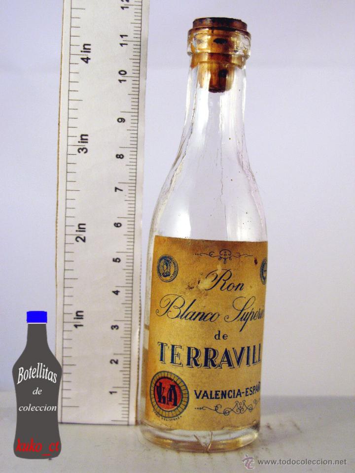 Sammlung von Weinen und Lik&ouml;ren: BOTELLITA BOTELLIN RON BLANCO SUPERIOR DE TERRAVILL VALENCIA ESPA&Ntilde;A