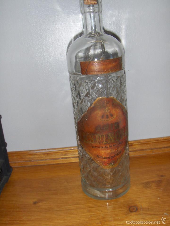 Collection of wines and liquors: ANIS ESPINOSA, LUIS ESPINOSA GARCIA. ALHENDIN GRANADA.