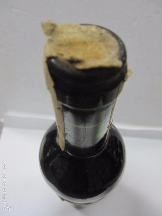 Coleccionismo de vinos y licores: BOTELLA DE CO&Ntilde;AC SANCHEZ ROMATE. A&Ntilde;O 1977. - Foto 3
