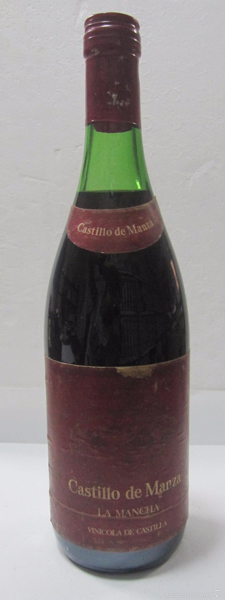 Collectionnisme de vins et liqueurs: BOTELLA DE VINO CASTILLO DE MANZA. LA MANCHA. VINICOLA DE CASTILLA.