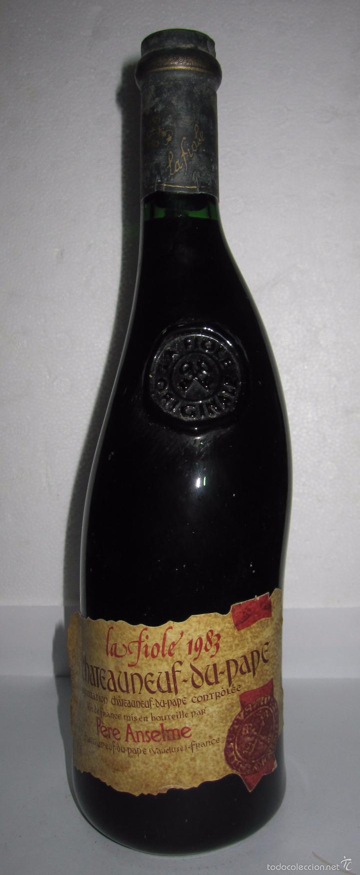 Botella De Chateauneuf Du Pape Pere Anselme F Buy Collecting Wines Liqueurs And Spirits At Todocoleccion