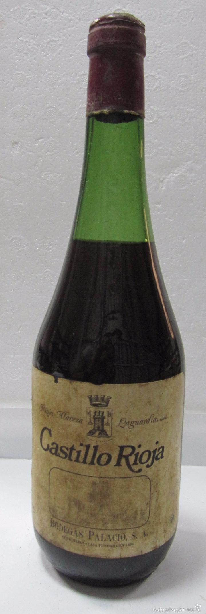 Collectionnisme de vins et liqueurs: BOTELLA DE VINO CASTILLO RIOJA. BODEGAS PALACIO. RIOJA ALAVESA. LAGUARDIA.