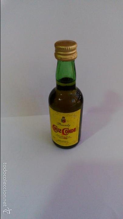 Coleccionismo de vinos y licores: BRANDY CRUZ CONDE.