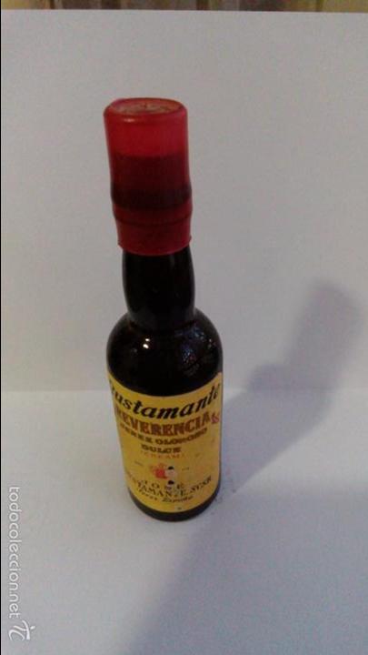 Coleccionismo de vinos y licores: OLOROSO DULCE REVERENCIA. BUSTAMANTE. JEREZ.