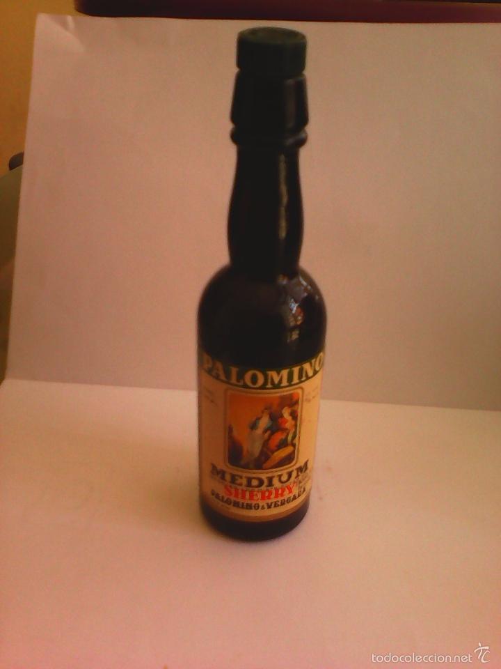 Collectionnisme de vins et liqueurs: BOTELLIN PALOMINO MEDIUM SCHERRY PALOMINO & VERGARA JEREZ DE LA FRONTERA.