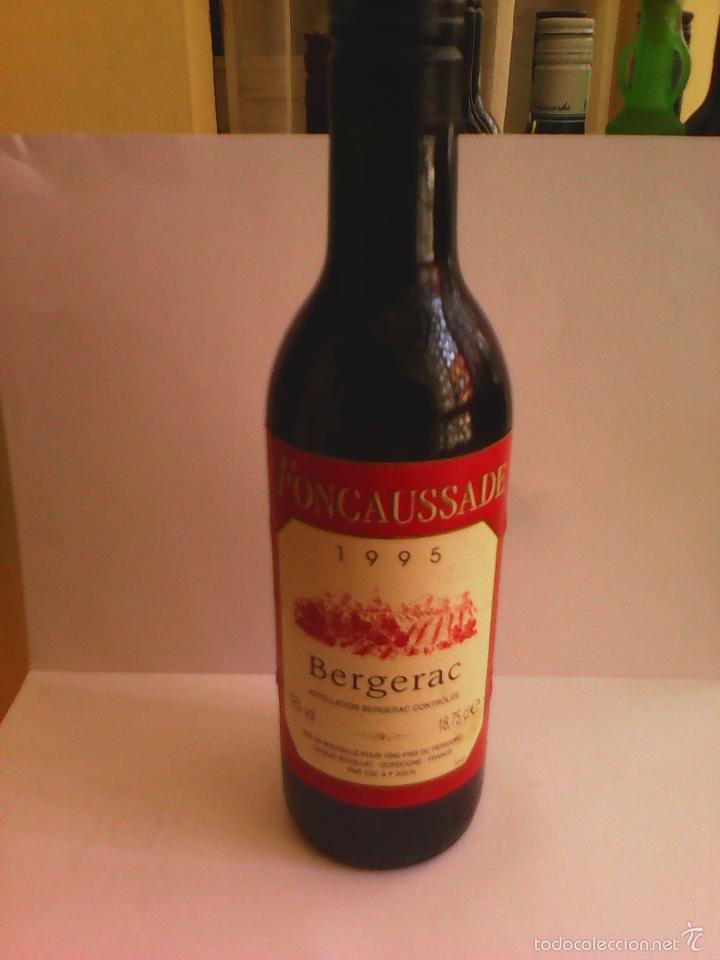Collectionnisme de vins et liqueurs: BOTELLIN FONCAUSSADE 1995 BERGERAC DORDOGNE- FRANCIA.