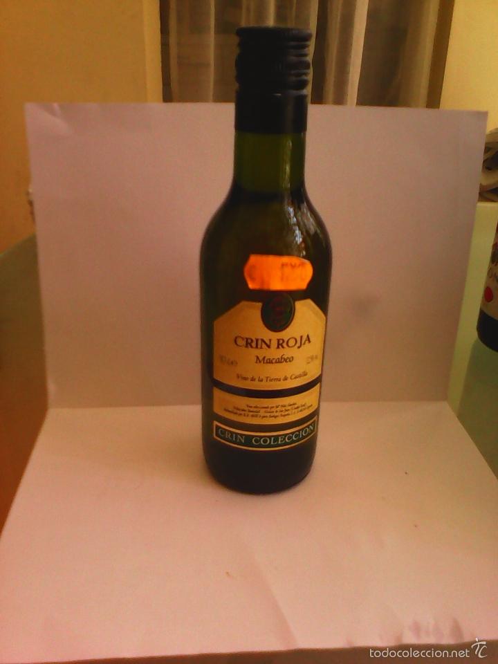 Collectionnisme de vins et liqueurs: BOTELLIN CRIN RIJA MACABRO BODEGA ROQUETA CIUDAD REAL ESPA&Ntilde;A.
