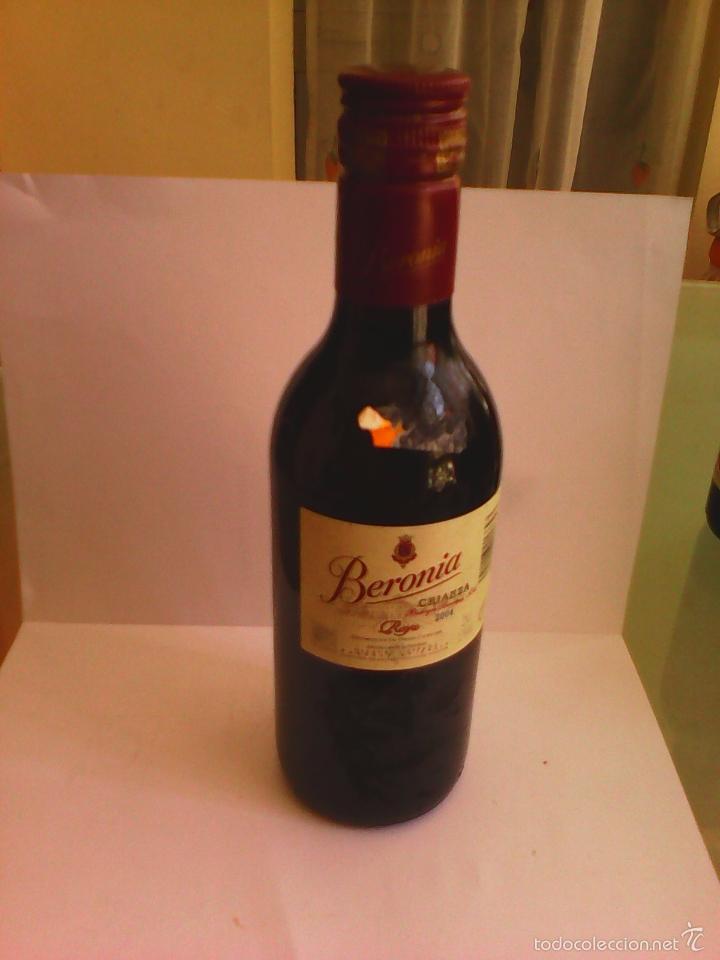 Colecionismo de vinhos e licores: BOTELLIN BERONIA CRIANZA 2004 RIOJA. BODEGAS BERONIA S.A. ESPA&Ntilde;A.
