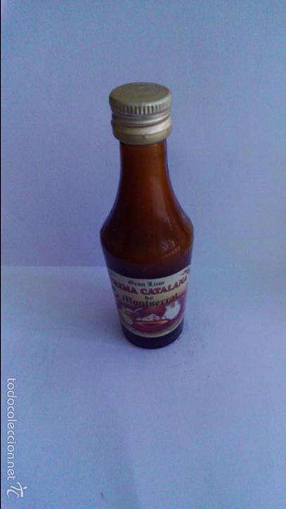 Colecionismo de vinhos e licores: CREMA CATALANA DE MONTSERRAT.