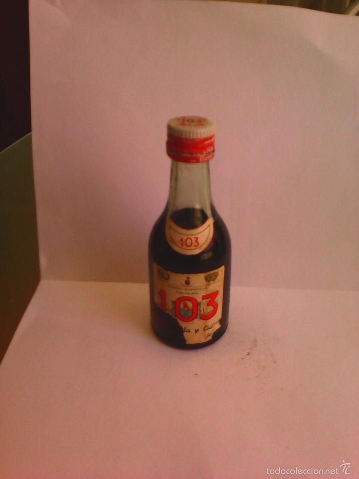 Sammlung von Weinen und Lik&ouml;ren: BOTELLIN BRANDY BOADILLA VIEJISIMO 103.