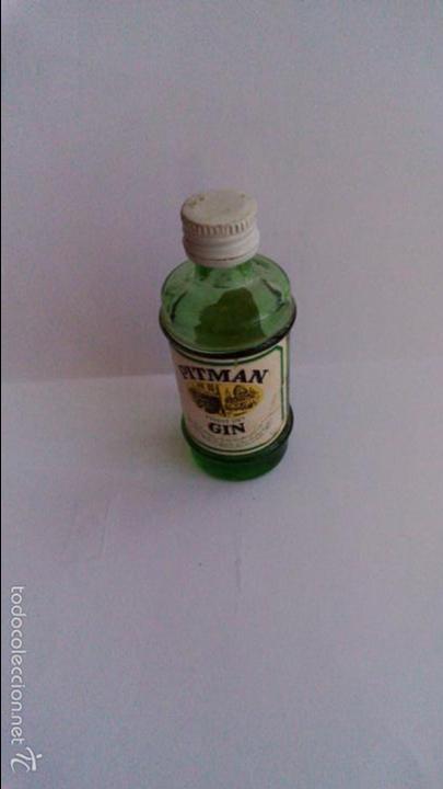 Colecionismo de vinhos e licores: BOTELLIN GINEBRA PITMAN.