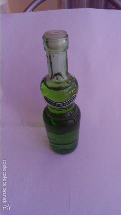 Colecionismo de vinhos e licores: BOTELLIN PIPERMINT. CAMPENI. EL MASNOU-BARCELONA.