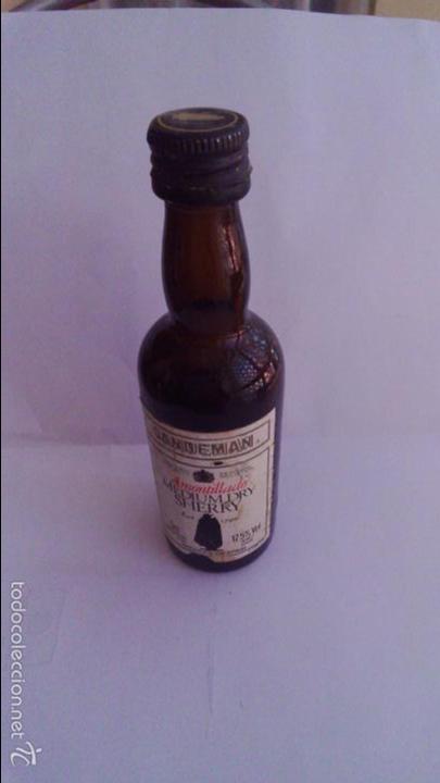 Colecionismo de vinhos e licores: BOTELLIN AMONTILLADO SANDEMAN. JEREZ.