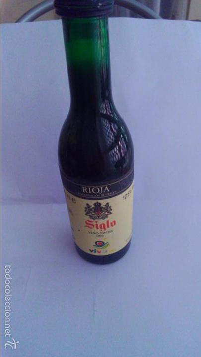 Colecionismo de vinhos e licores: BOTELLIN RIOJA SIGLO. 1992.