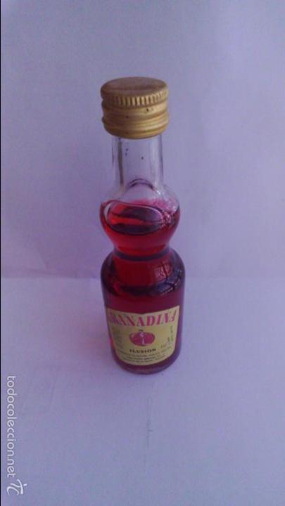 Collectionnisme de vins et liqueurs: BOTELLIN GRANADINA ILUSION. PUNTA AMEZUA. SL. TALAVERA DE LA REINA-TOLEDO.