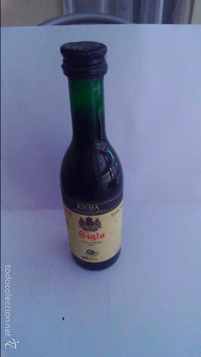 Collectionnisme de vins et liqueurs: BOTELLIN RIOJA SIGLO. 1992.