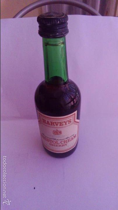 Colecionismo de vinhos e licores: BOTELLIN  HARVEYS. BRISTOL CREAM SHERRY. ESPA&Ntilde;A.