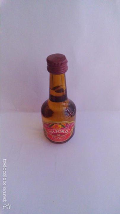 Colecionismo de vinhos e licores: BOTELLIN TILFORD. PEACH. D. ZAMORA. S.A.