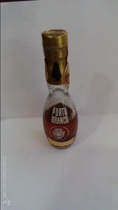 Colecionismo de vinhos e licores: BOTELLIN PORTO BRANCO. SANDEMAN.  OPORTO