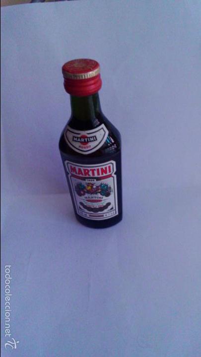 Sammlung von Weinen und Lik&ouml;ren: BOTELLIN MARTINI ROSSO.