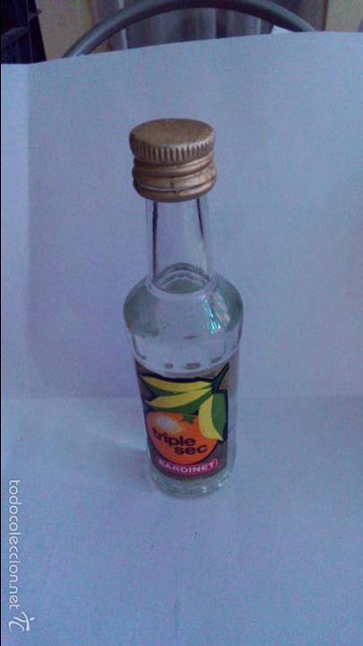 Colecionismo de vinhos e licores: BOTELLIN BARDINET. TRIPLE SEC.