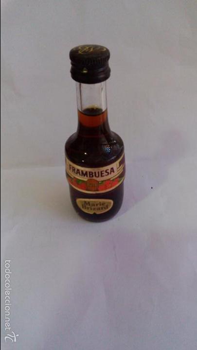 Coleccionismo de vinos y licores: BOTELLIN FRAMBUESA MARIE BRIZARD.