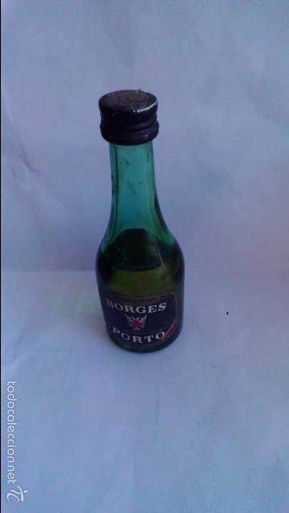 Colecionismo de vinhos e licores: BOTELLIN PORTO BORGES.PORTUGAL.