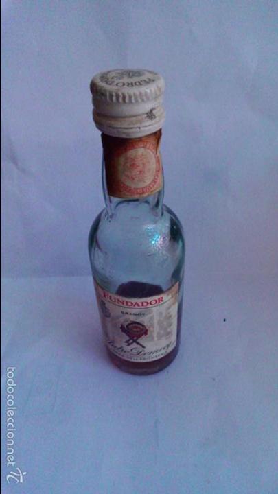 Colecionismo de vinhos e licores: BOTELLIN BRANDY FUNDADOR. PEDRO DOMECQ. JEREZ.