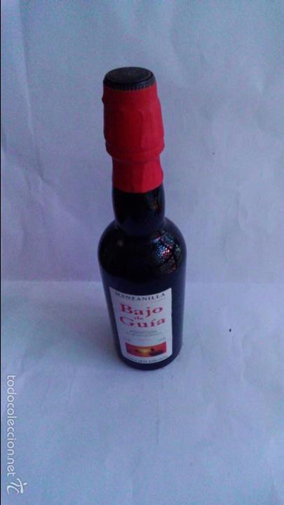 Coleccionismo de vinos y licores: BOTELLIN MANZANILLA BAJO DE GUIA. BODEGAS CAYDSA. SANLUCAR DE BARRAMEDA.