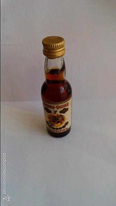 Coleccionismo de vinos y licores: BOTELLIN JEREZ-QUINA. VALDESPINO.