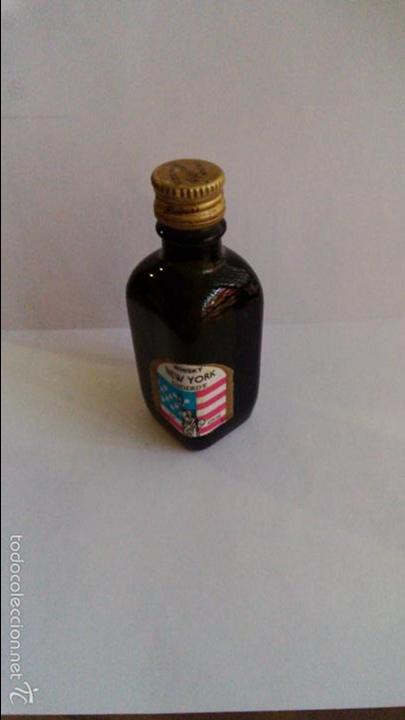Colecionismo de vinhos e licores: BOTELLIN WHISKY NEW YORK GUDERD&acute;E.