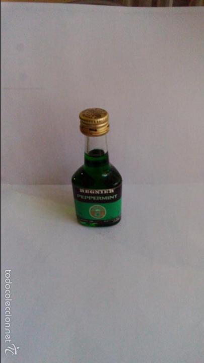 Coleccionismo de vinos y licores: BOTELLIN PEPPERMINT REGNIER. ESPA&Ntilde;A.