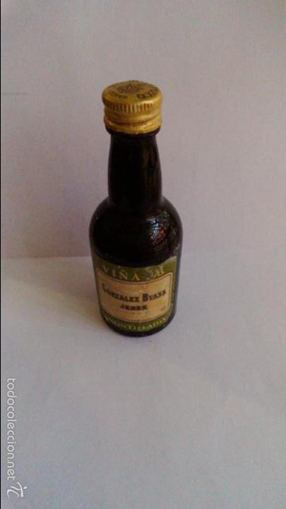 Coleccionismo de vinos y licores: BOTELLIN AMONTILLADO GONZALEZ BYASS. JEREZ.