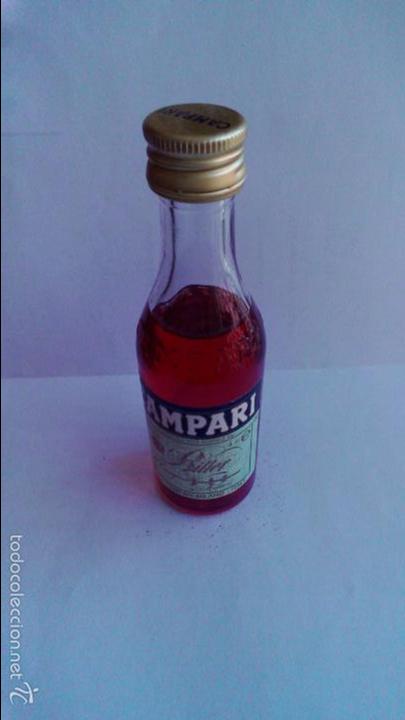 Colecionismo de vinhos e licores: BOTELLIN CAMPARI. BITTER. MILAN.