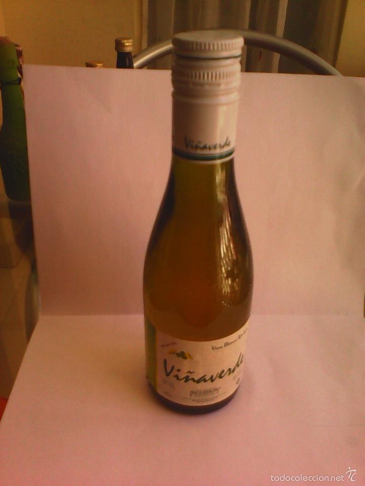 Colecionismo de vinhos e licores: BOTELLIN VI&Ntilde;AVERDE VINO BLANCO AFRUTADO. GRACIA HERMANOS. MONTILLA -  MORILES.