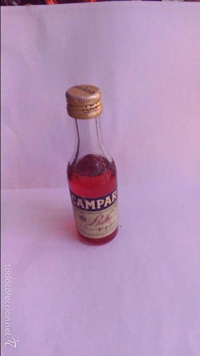 Colecionismo de vinhos e licores: BOTELLIN CAMPARI. BITTER. MILAN.