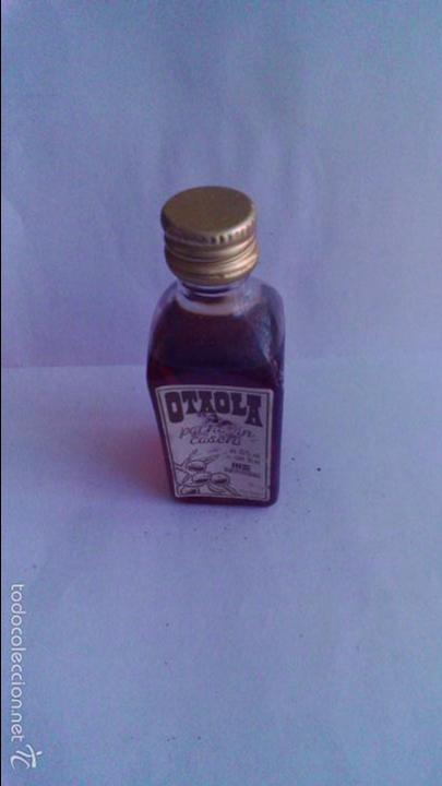 Colecionismo de vinhos e licores: BOTELLIN PACHARAN OTAOLA. MARCOS EGUIZABAL.