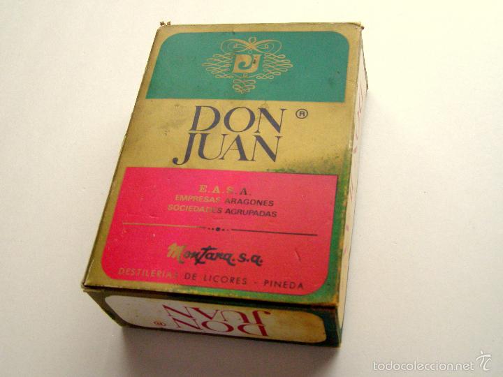Coleccionismo de vinos y licores: BOTELLA DE BRANDY DON JUAN GRAN RESERVA 12 A&Ntilde;OS - NUEVA CON CAJA - E.A.S.A., MONTANA S.A. - A&Ntilde;OS 60