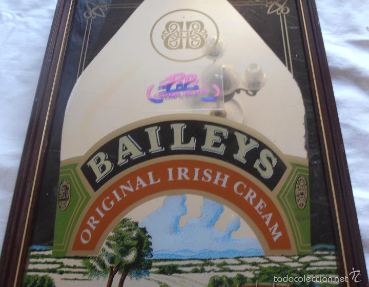Coleccionismo de vinos y licores: CUADRO ESPEJO BAILEYS - Foto 4