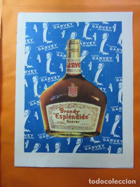 Coleccionismo de vinos y licores: PUBLICIDAD 1961 - COLECCION BEBIDAS - BRANDY ESPLENDIDO GARVEY
