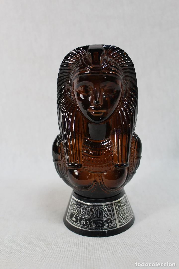 Coleccionismo de vinos y licores: BOTELLA DE LICOR DE SINUH&Eacute; - cleopatra - Destiler&iacute;as Soriano - barcelona