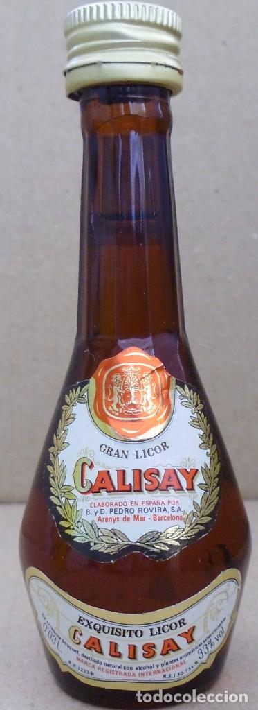 Coleccionismo de vinos y licores: BOTELLIN CALISAY - Foto 1