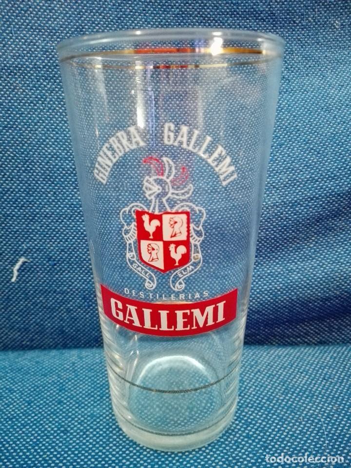 Coleccionismo de vinos y licores: VASO GINEBRA GALLEMI