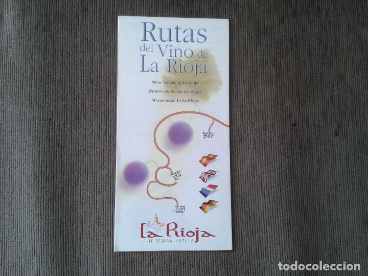 Coleccionismo de vinos y licores: Mapa Provincial -- Rutas del Vino de La Rioja -- Gobierno de la Rioja --